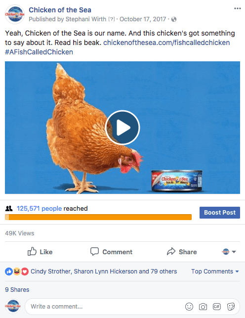 COS Social Media Post - Chicken