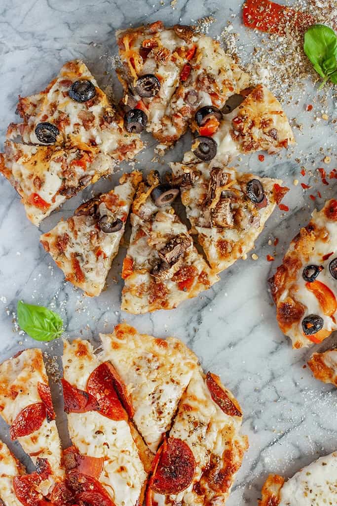 Influencer Real Balanced Photo of Foster Farms Smart Crust Pizza