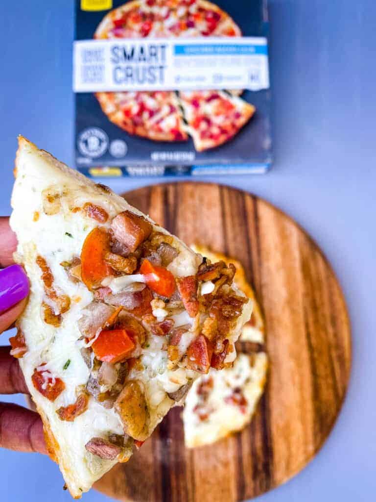 StaySnatched Influencer Foster Farms Smart Crust Pizza Photography