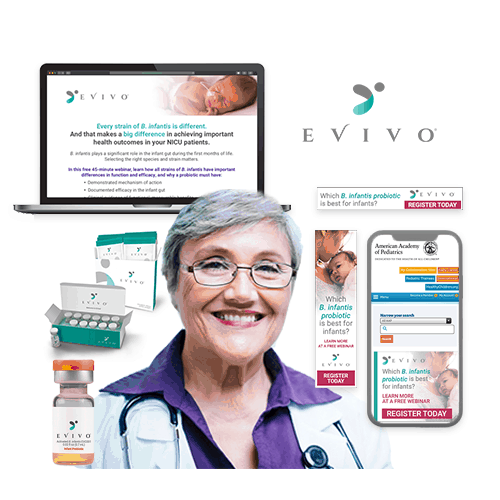 Display of Marketing Advertising Work for Evivo by E29 Marketing