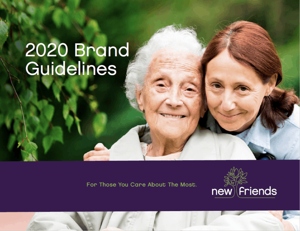New Friends Case Study: 2020 Brand Guidelines