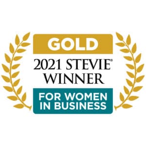 Gold Award for 2021 Stevie winner for women in business awarded to E29 Marketing