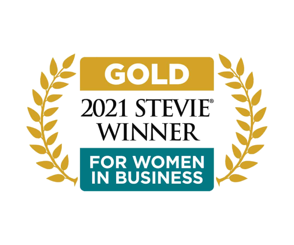 Gold 2021 Stevie Winner for Women in Business